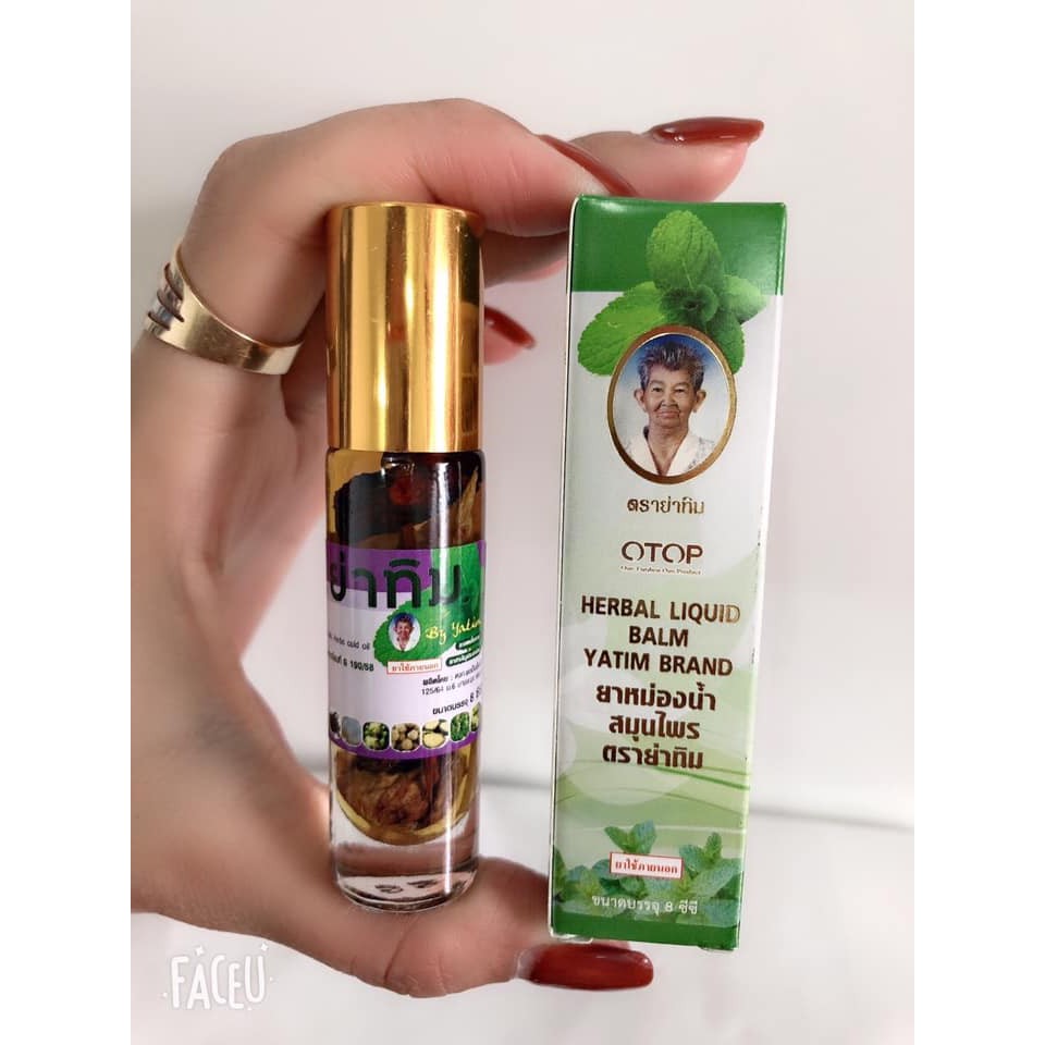 Dầu lăn bà già 13 vị Otop Thái Lan