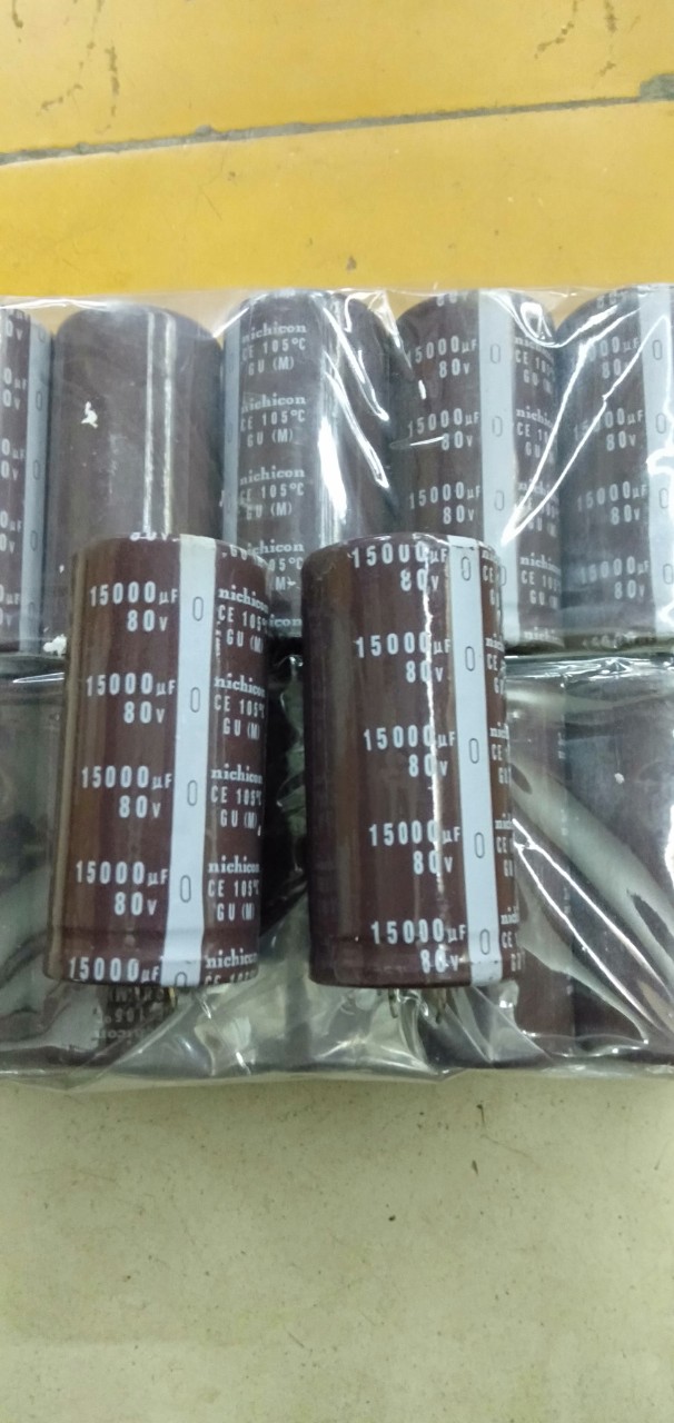Tụ lọc nguồn 15000uf 80v combo 2 - Điện Tử Nhật Anh