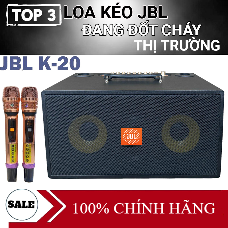 Hãng Usa Bãi Mỹ ] Loa Kéo Karaoke Bluetooth Jbl K20 Công Suất Lớn 450W, Loa  Karaoke Xách Tay, Hệ Thống 2 Loa Bass 16.5Cm Và 2 Loa Treble - Có