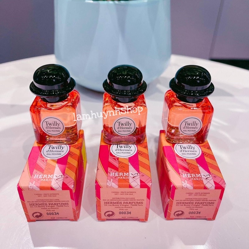 [ CHÍNH HÃNG] Nước hoa mini HERMES TWILLY EAU POIVREE