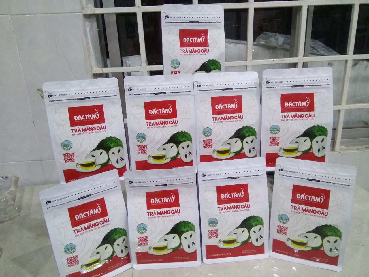 Trà mãng cầu ĐẮC TÂM - túi 100 g