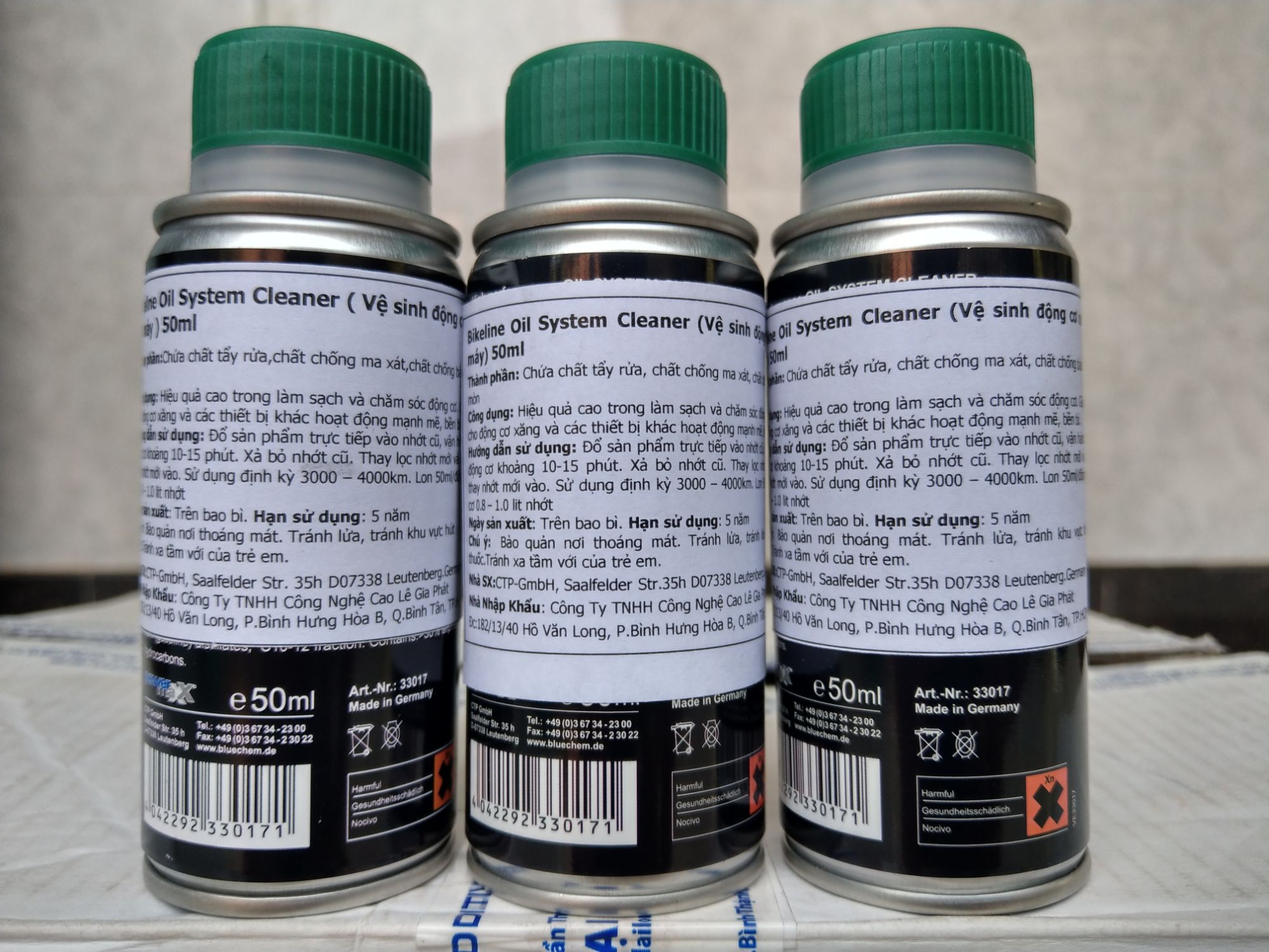 Bluechem Oil System Cleaner 50ML (Dung Dịch Súc Rửa Động Cơ)