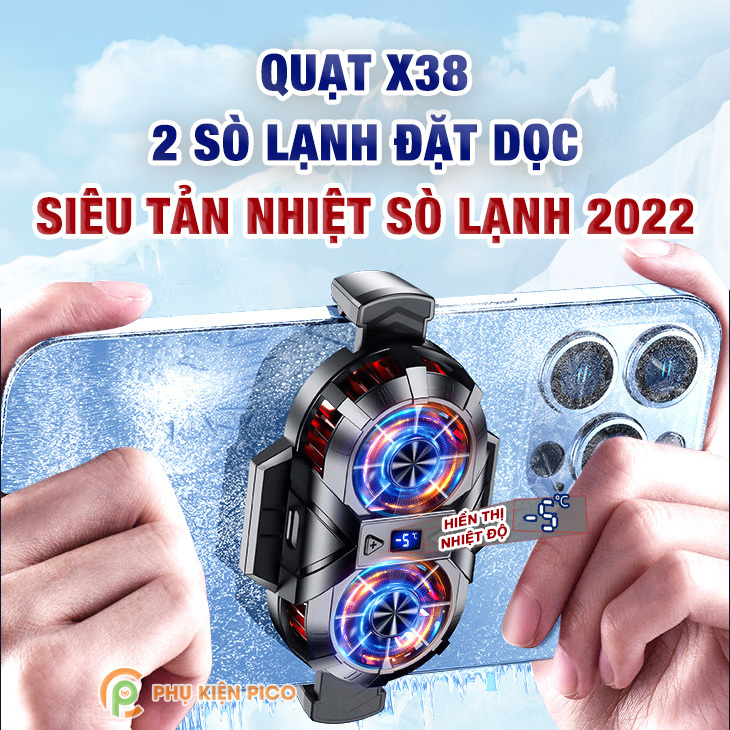 Quạt tản nhiệt điện thoại sò lạnh chính hãng Memo DL05 / DL16 / S3 / S8 / A01 quạt sò lạnh giá rẻ gaming 2023