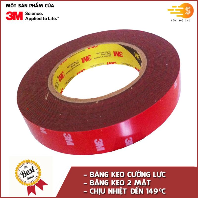 Băng keo cường lực siêu dính 3M khổ 12mm x 3m 4229P-3m - Tốc Độ 247
