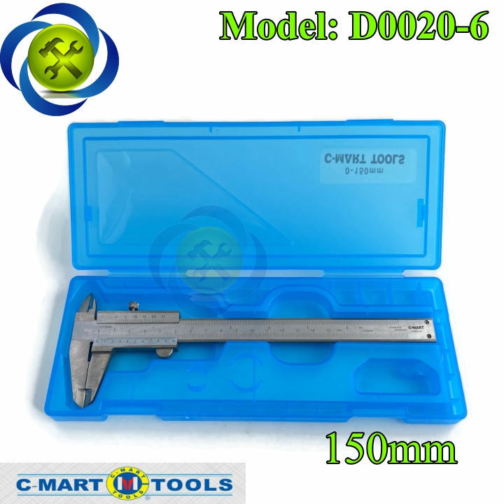 [HCM]Thước kẹp cơ  C-MART D0020-6 150mm
