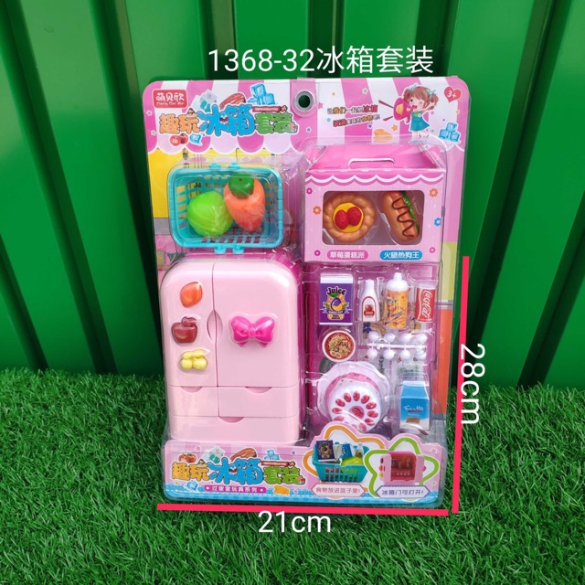 [HCM]Tủ lạnh mini đồ chơi cho bé