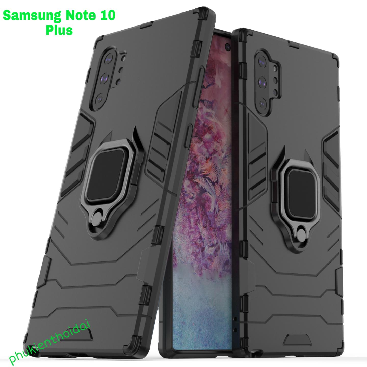 Ốp lưng Samsung Galaxy Note 10 Plus chống sốc Iron Man Iring cao cấp siêu bền