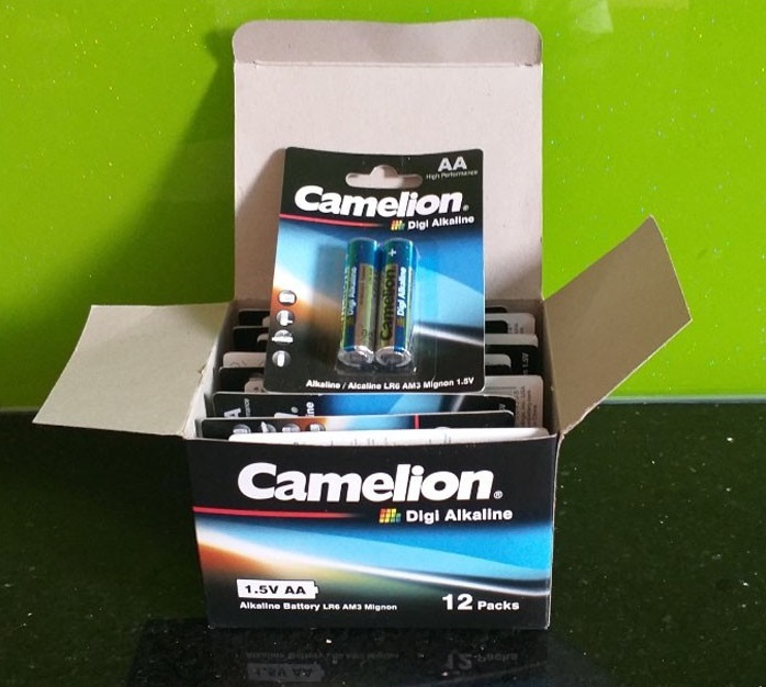 Pin Camelion AA và  AAA (1 vỉ 2 viên)