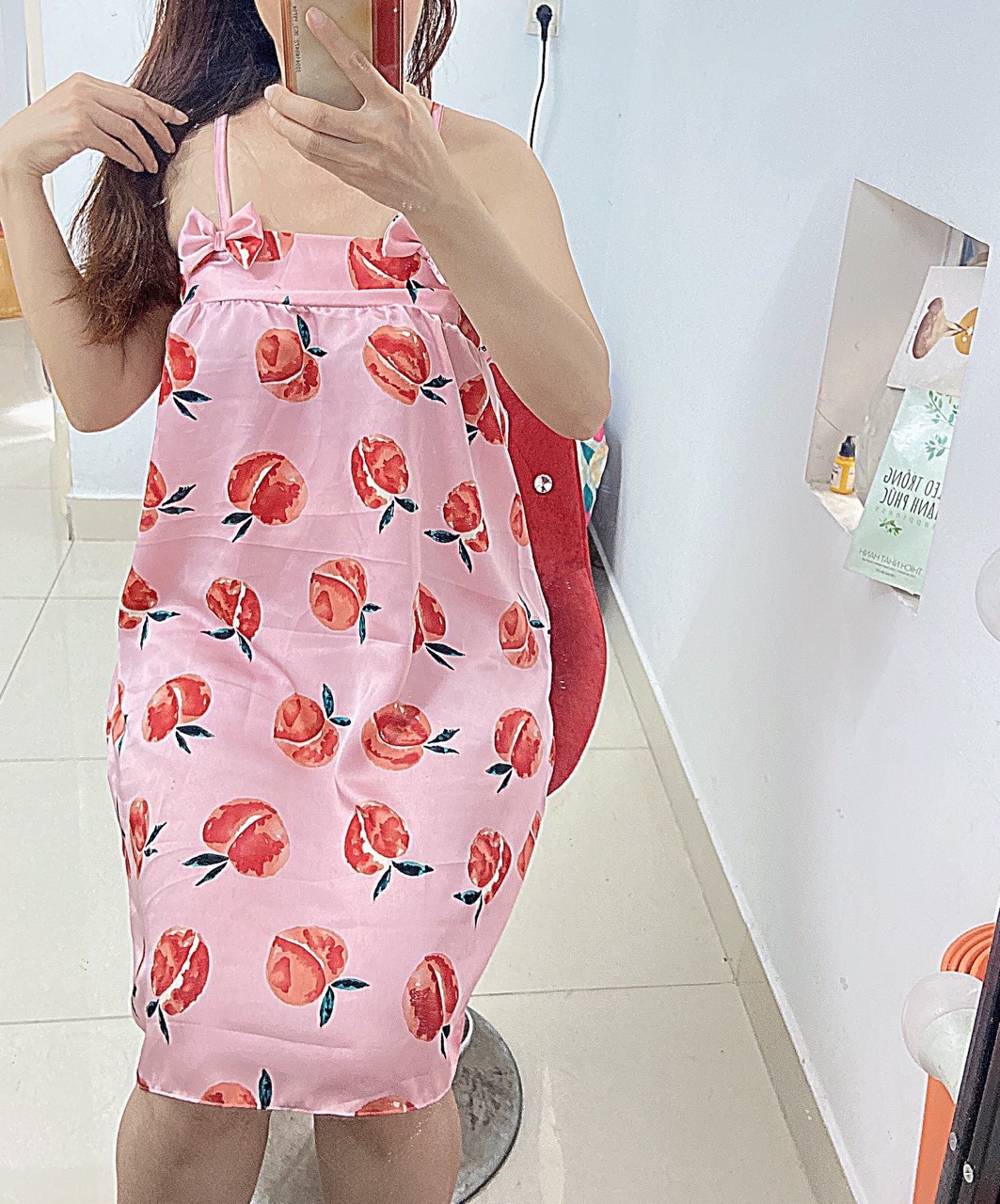 ĐẦM PHI LỤA MỀM HOẠT HÌNH DƯỚI 60kg