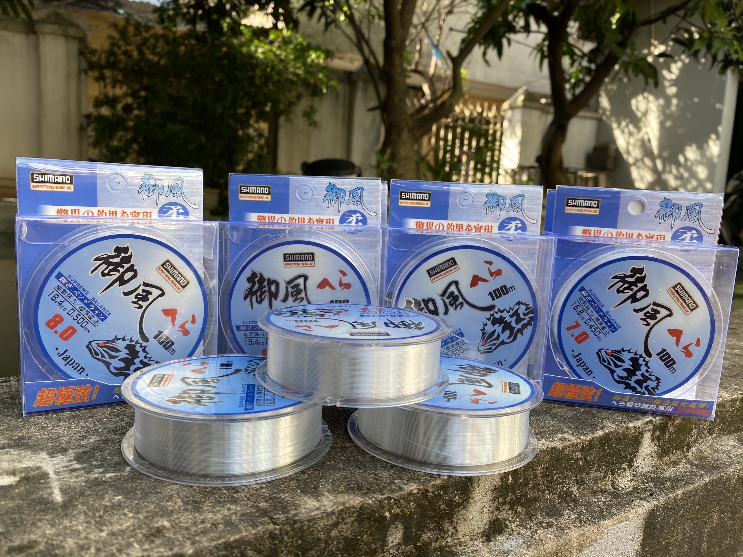 Dây câu, Cước câu cá SHIMANO 100m, Cước Nhật
