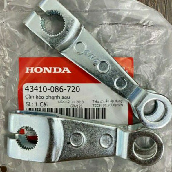 2 cần pass kéo ,càng thắng phanh trước sau xe DREAM, WAVE zin honda