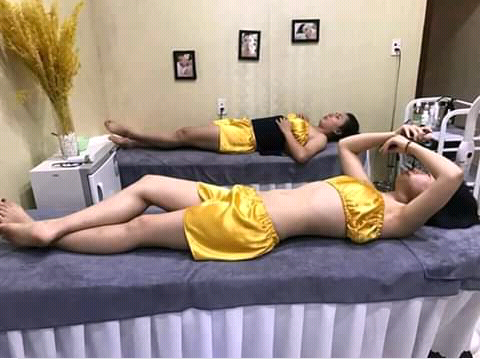 Bộ giảm béo, massage, xông hơi spa lụa cao cấp