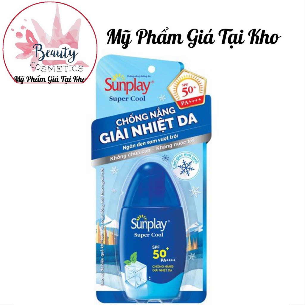[HCM]Sữa chống nắng giải nhiệt da Sunplay Super Cool spf50+ pa++++ 30g