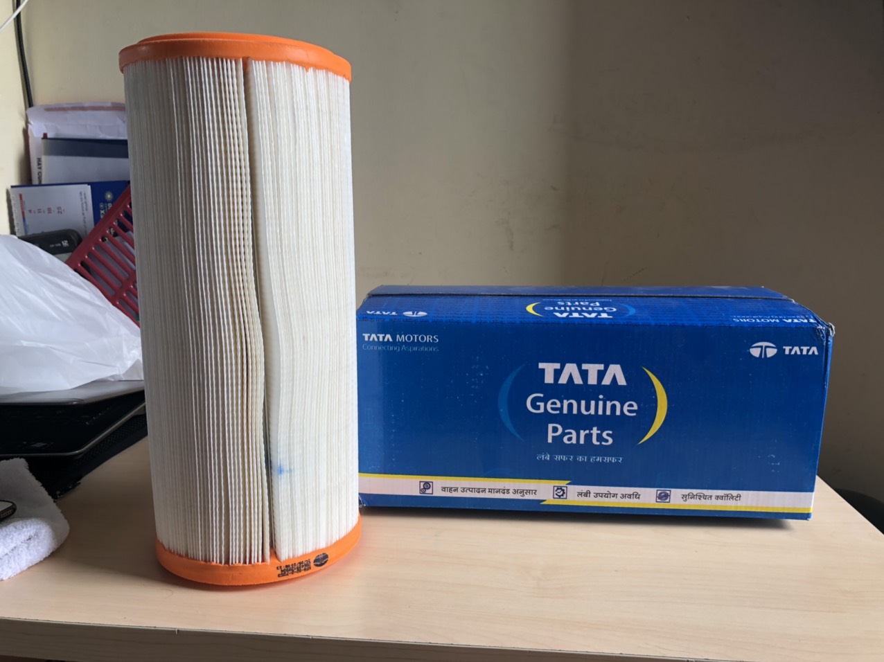 Lọc gió xe tải TATA 1T2