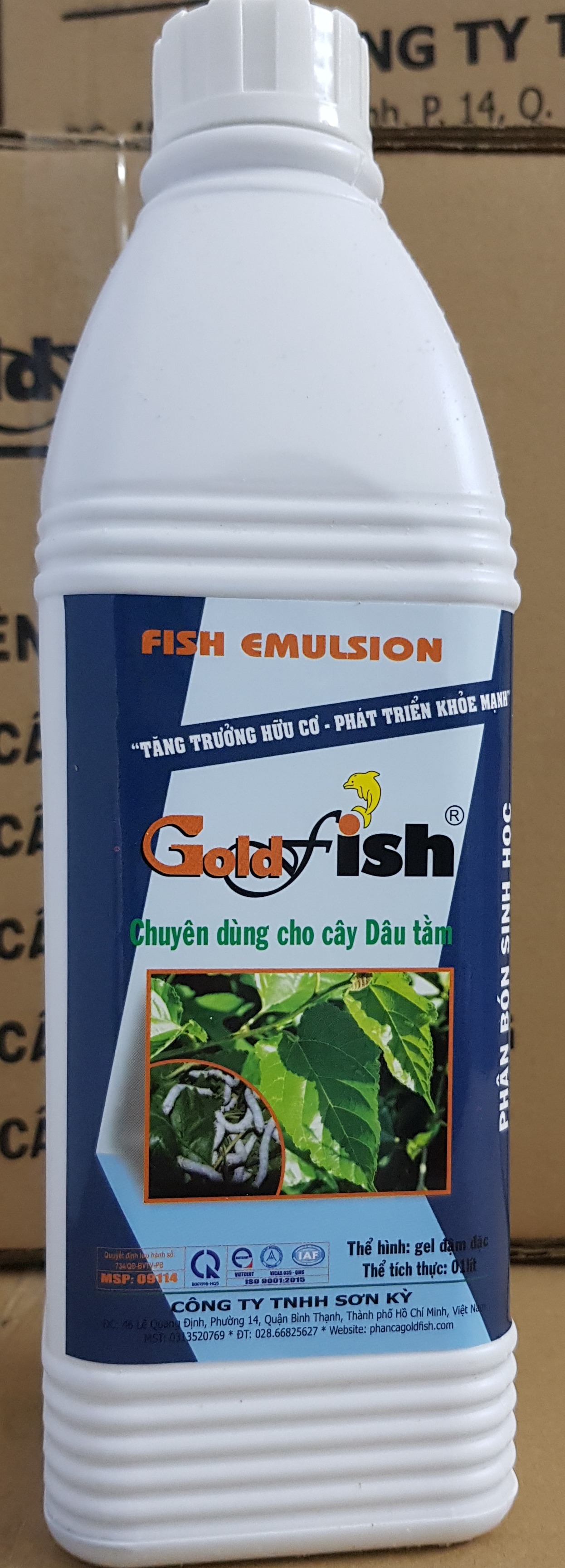 Phân bón Sinh học Goldfish dành cho cây Dâu Tằm