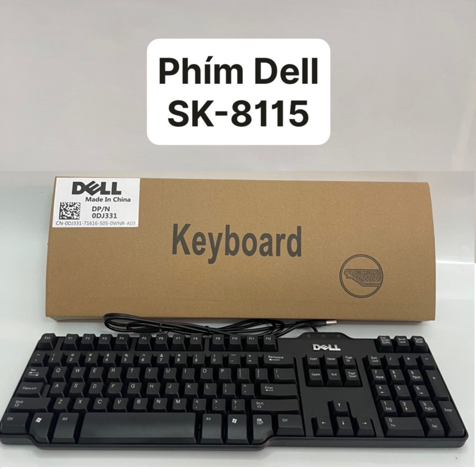 Bàn Phím Dell Có Dây Sk-8115