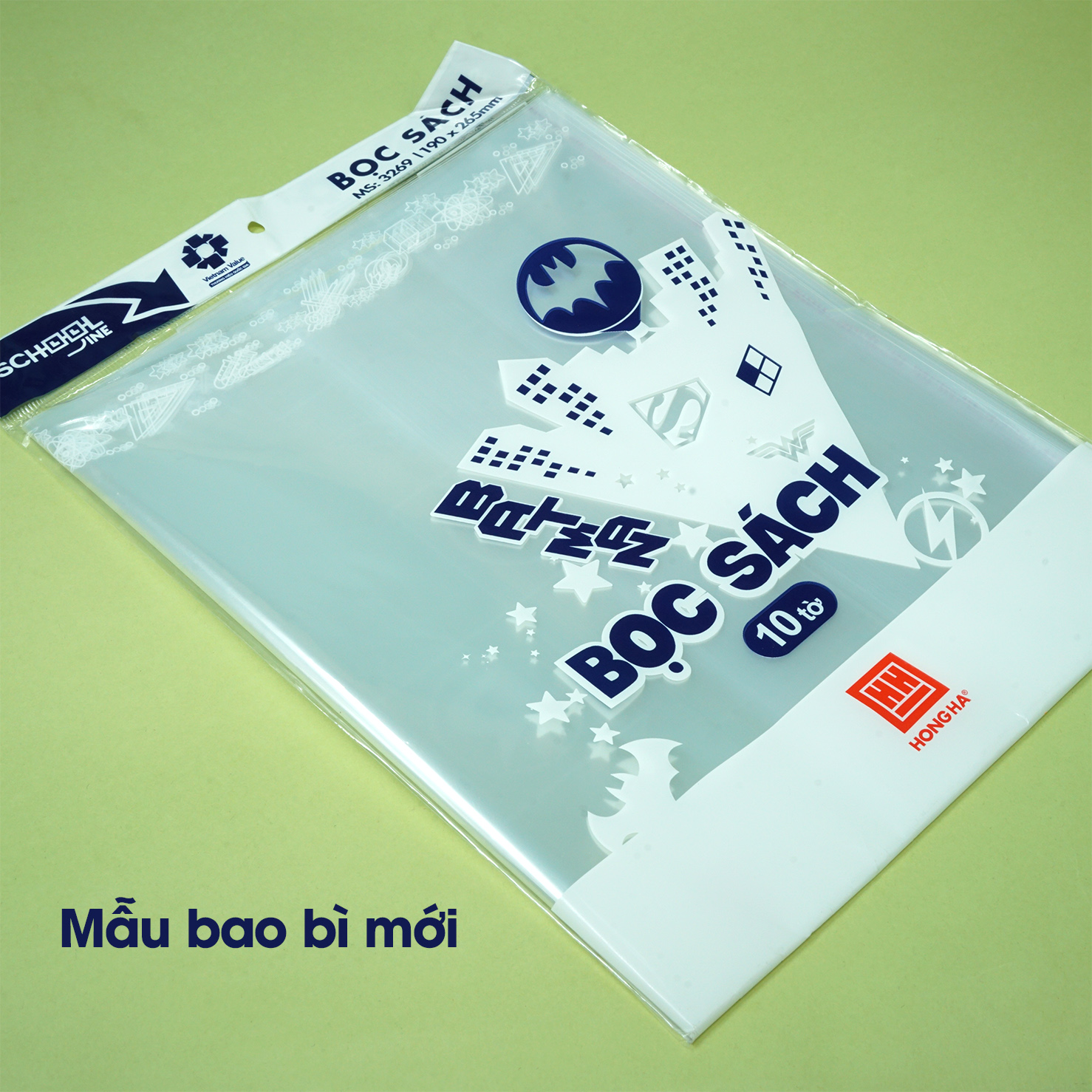 Bọc sách Hồng Hà 3269 (tập 10 cái)