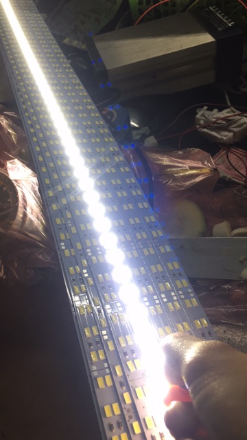 10  THANH  led 12V - 2 HÀNG - 105cm- 144led Siêu sáng ( CHƯA KÈM NGUỒN)