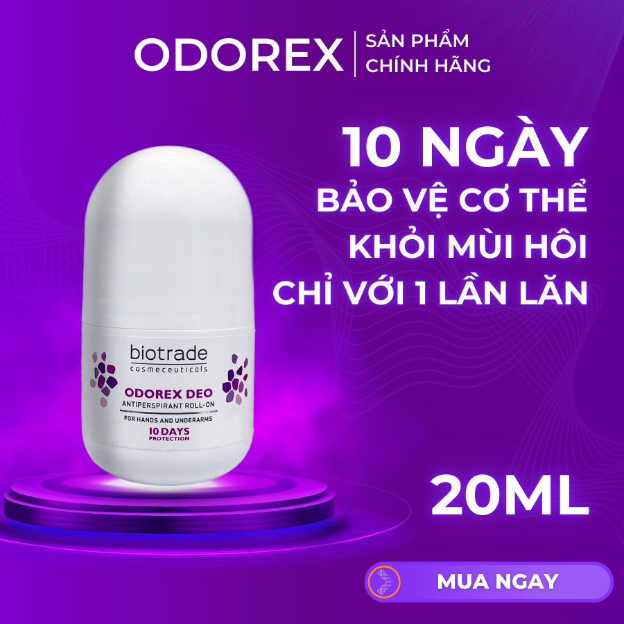 Lăn Khử Mùi Biotrade Odorex Deo Antiperspirant Roll On 20ml/40ml