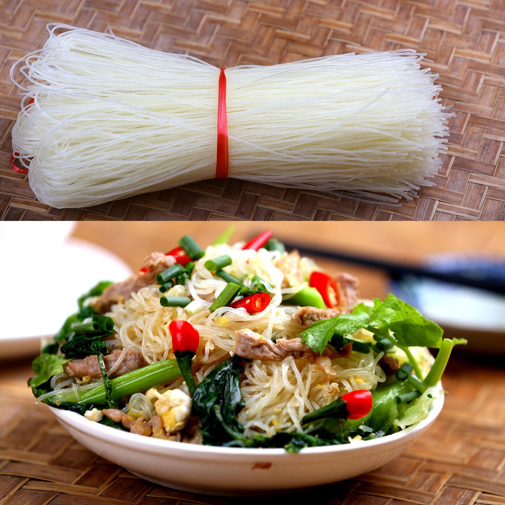 1Kg Mì Gạo Sạch( bún miến khô) dai ngon