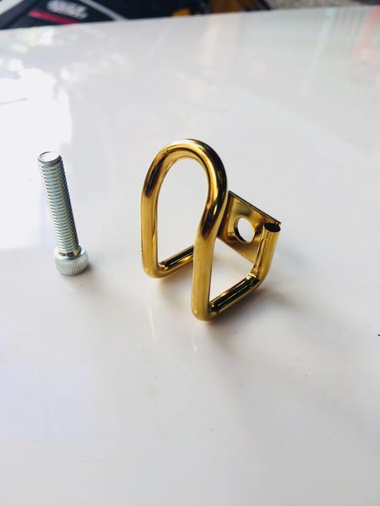 Móc U treo đồ xe máy xanh titan