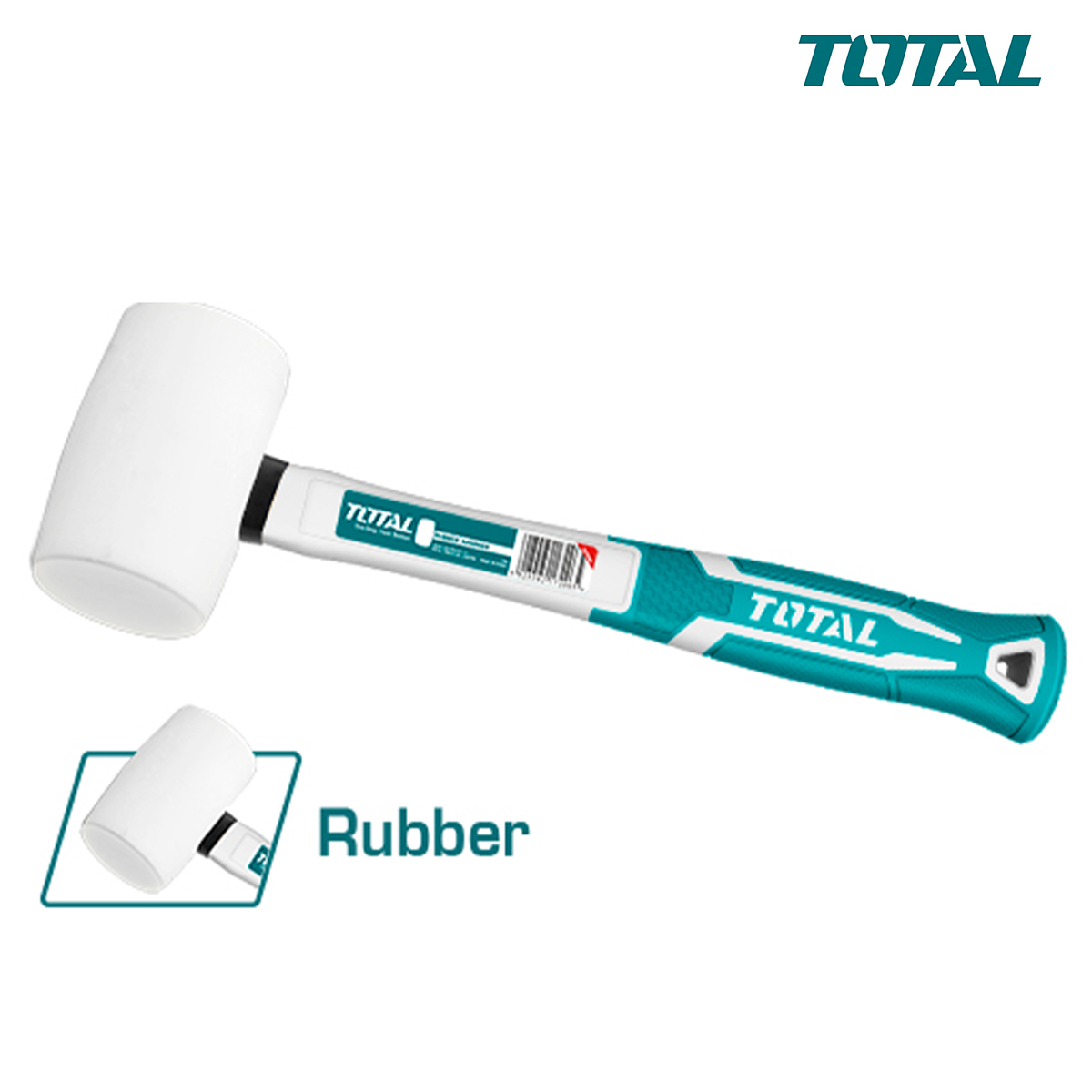 Búa cao su trắng 900g TOTAL