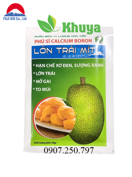 Phân bón vi lượng Lớn Trái Mít 50gr Lớn trái - Hạn chế xơ đen - Sượng xanh