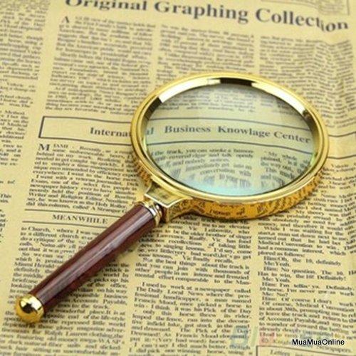 Kính Lúp 3D Magnifier Nhỏ Gọn Tiện Dụng Dùng Đọc Sách Soi Chữ