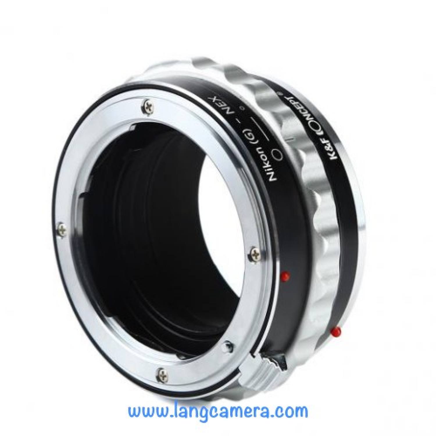 Ngàm chuyển Nikon(G)-Nex PRO - Hiệu K&F Concept