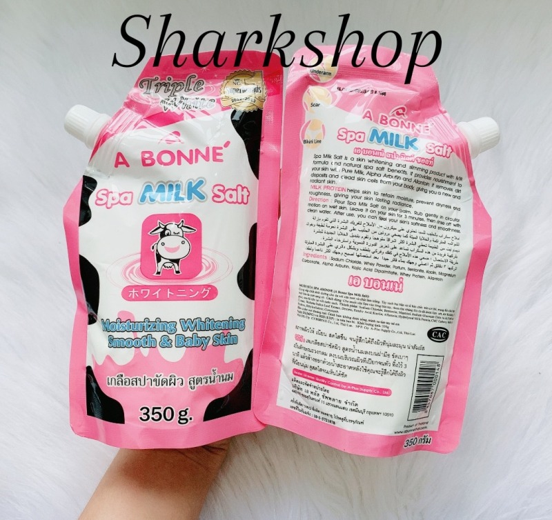 Tẩy Tế Bào Chết Muối Bò A Bonne Spa Milk Salt 350g giá rẻ