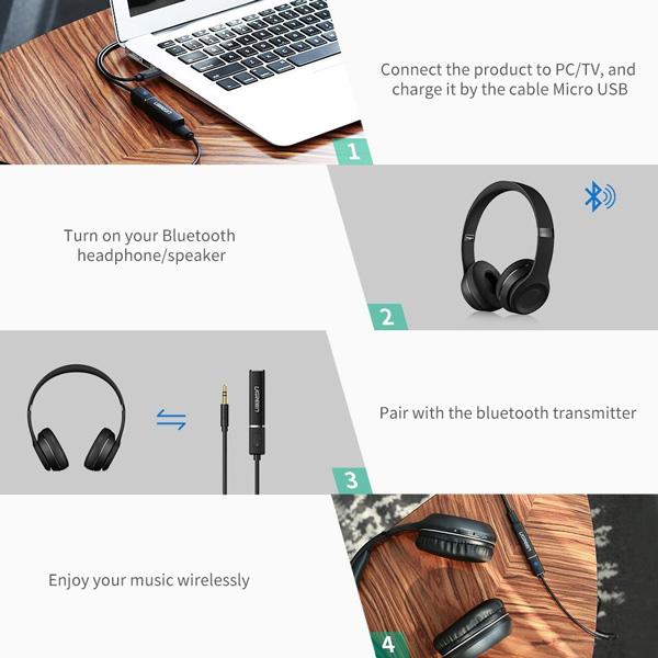 Bộ Phát Âm Thanh Bluetooth Optical Ugreen 50213