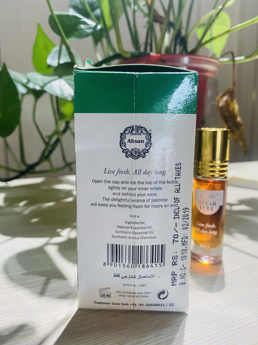 Tinh dầu hoa lài Ahsan Ấn Độ