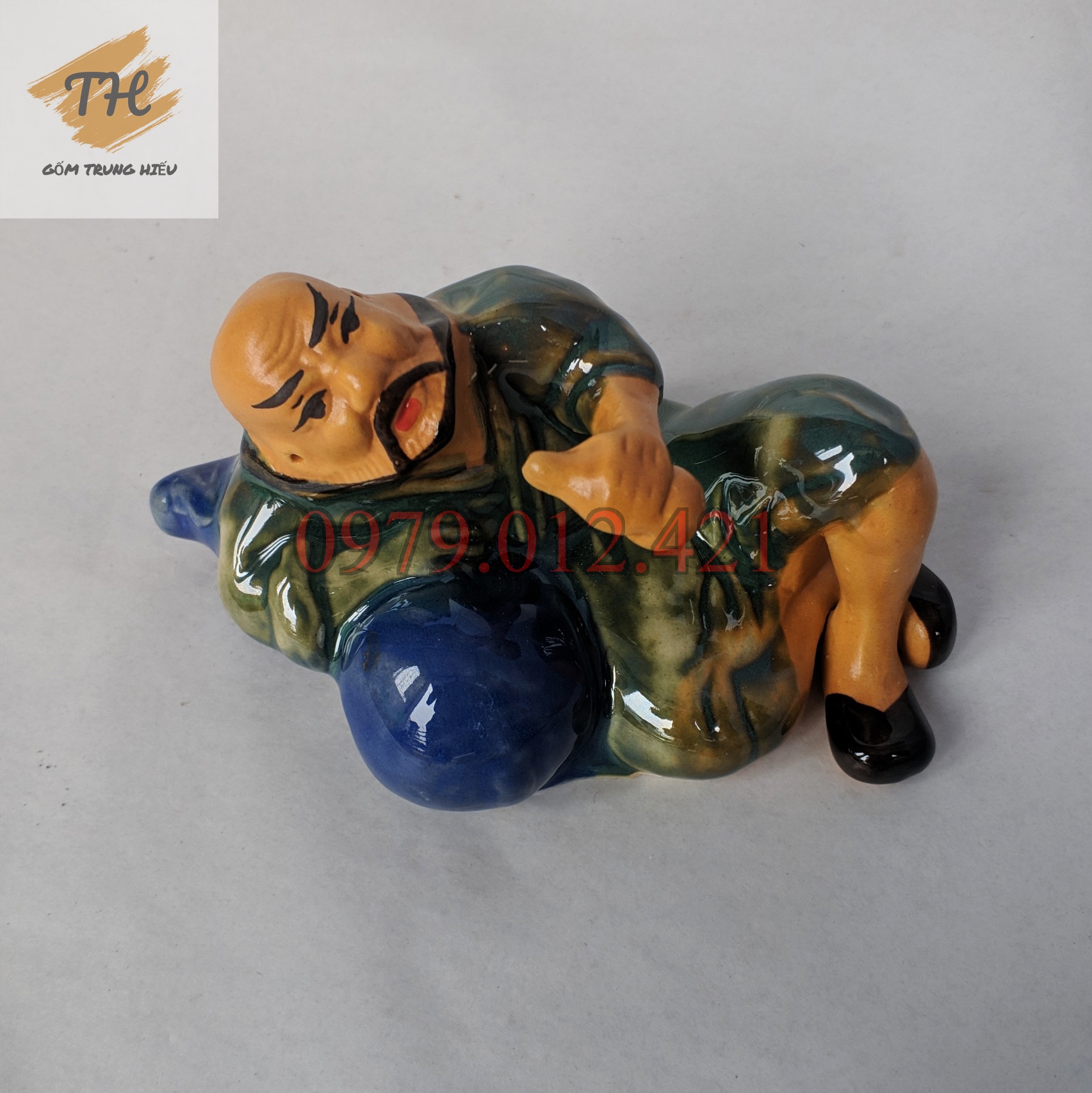 Tượng tiểu cảnh mini gốm Bát Tràng