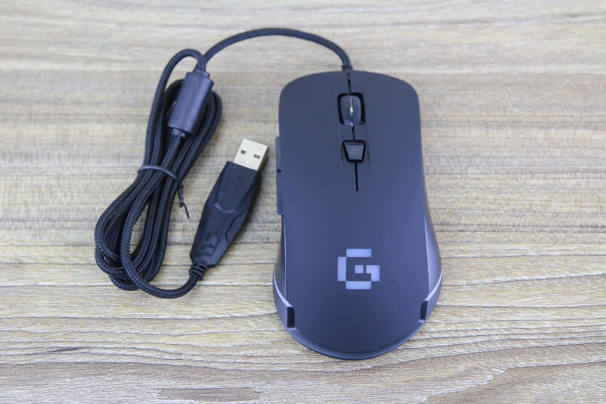 Mouse Geezer GM2 RGB Gaming Black USB
