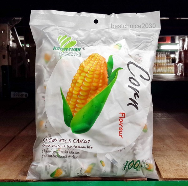 Kẹo sữa mềm vị bắp Malai Thai gói 340g