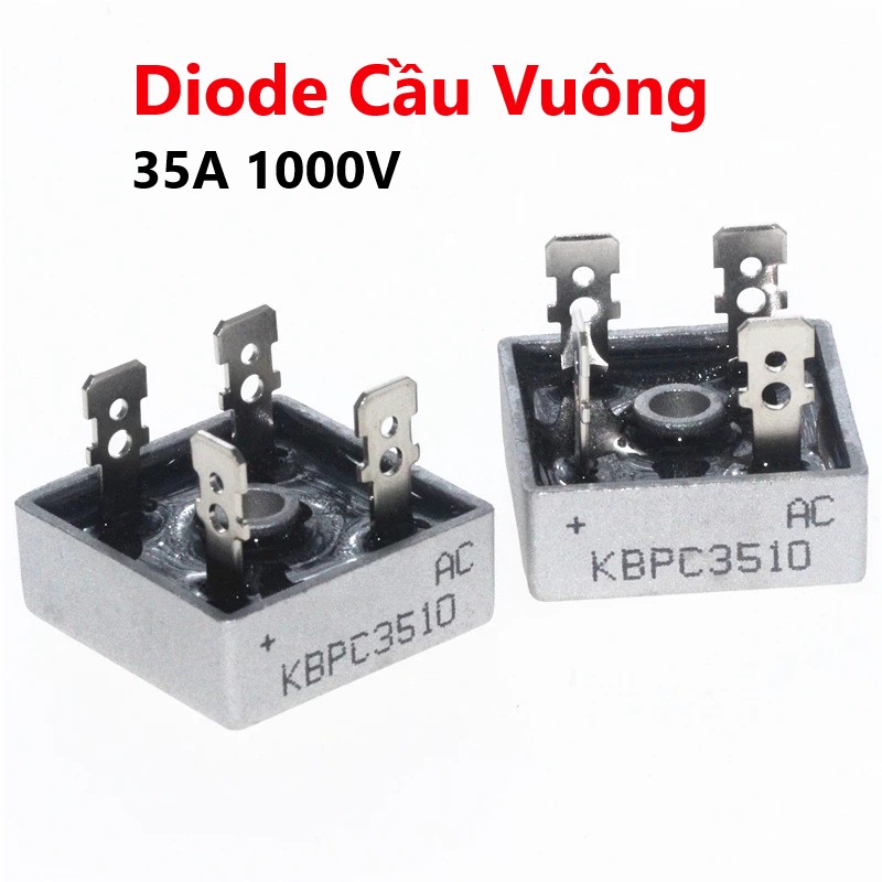 Diode Cầu Vuông 35A 1000V KBPC3510