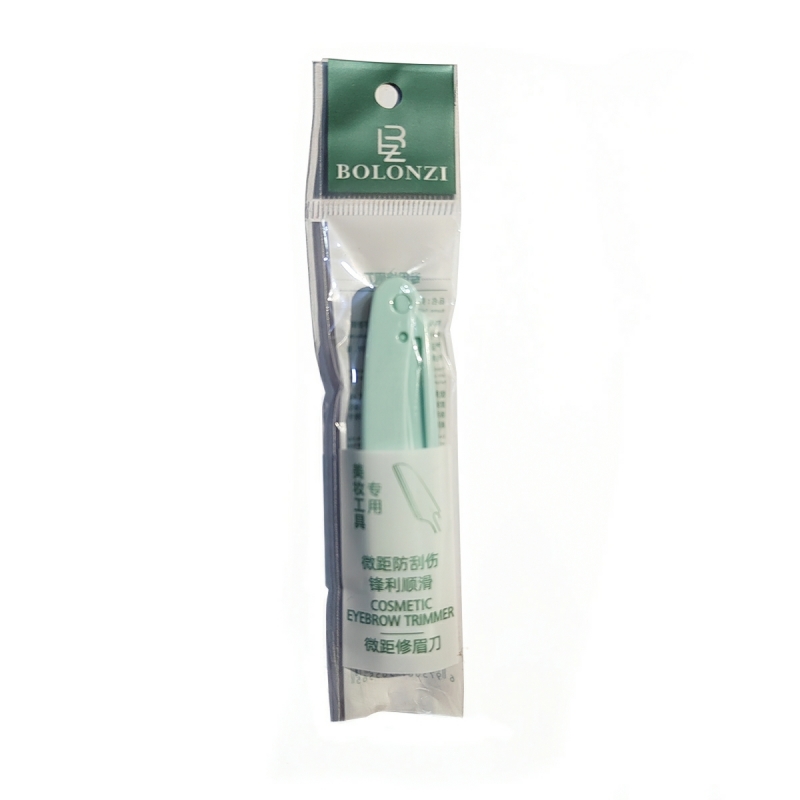 There are 3 razor blades, eyebrow trimming, eyebrow, hair removal stainless steel, safety protection-use