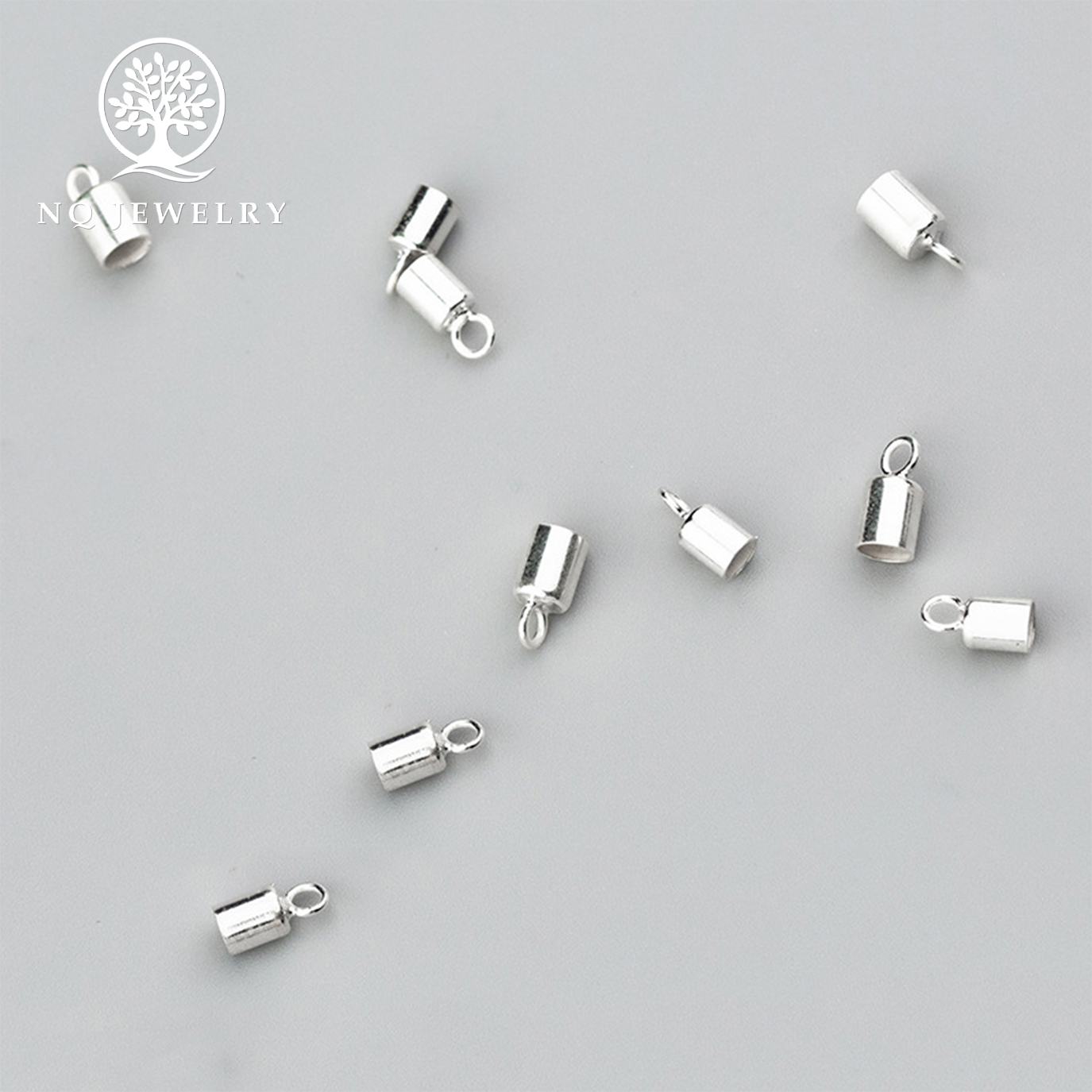 [HCM]Charm bạc chụp đầu dây - NQ Jewelry