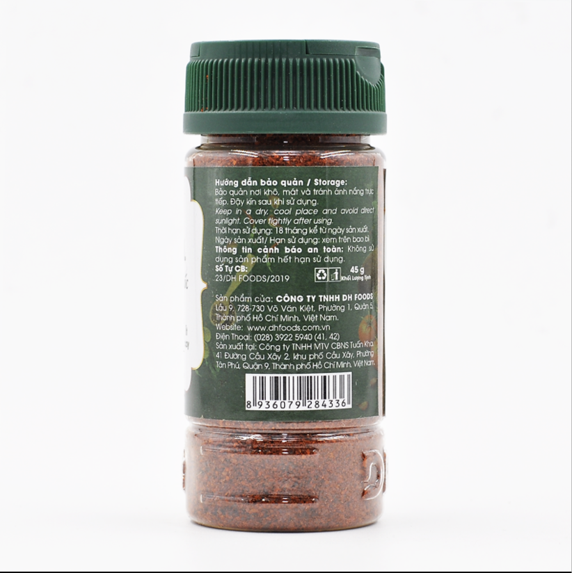 Combo 2 hũ Ớt Bột Hàn Quốc 45gr Dh Foods