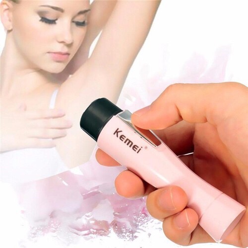 [HCM]Máy Cạo Lông Triệt Lông Nách Mini Kemei KM - 1012