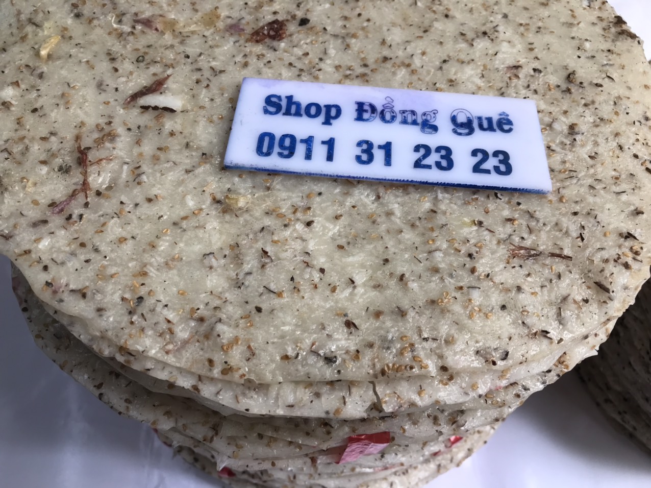 ]10 BÁNH TRÁNG DỪA TAM QUAN BÌNH ĐỊNH SIZE 30cm)