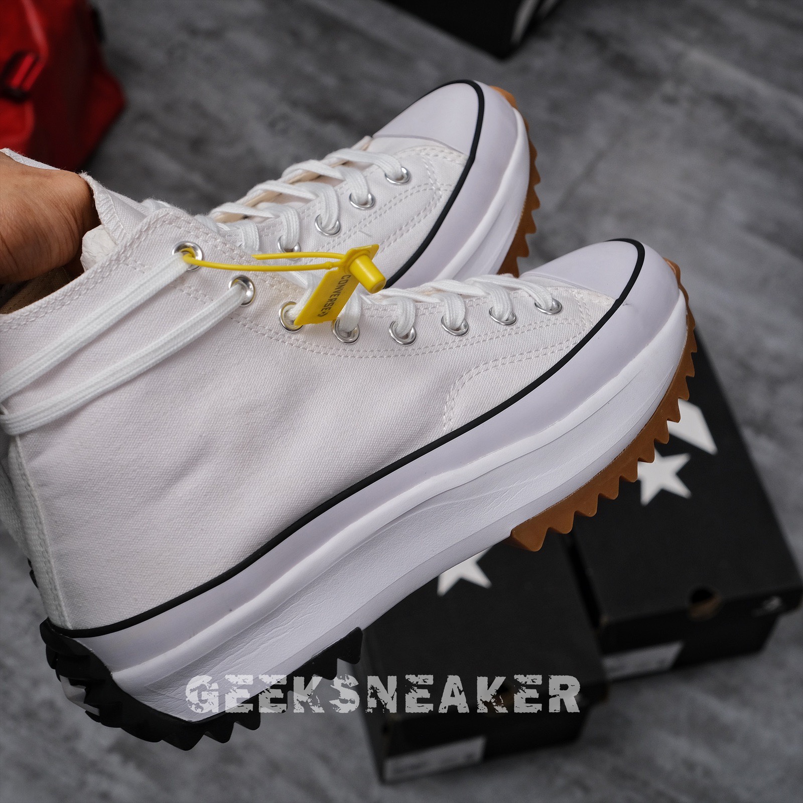 [GeekSneaker] Giày Converse Run Star Hike - WHITE - High