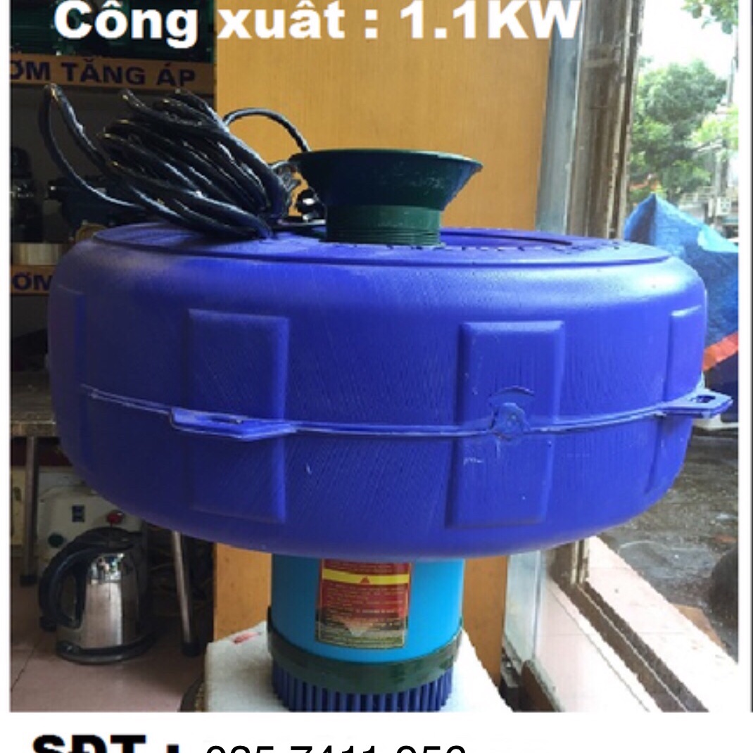 Máy bơm sục khí tạo oxy hoà tan cho ao nuôi máy bơm chìm - bơm tõm