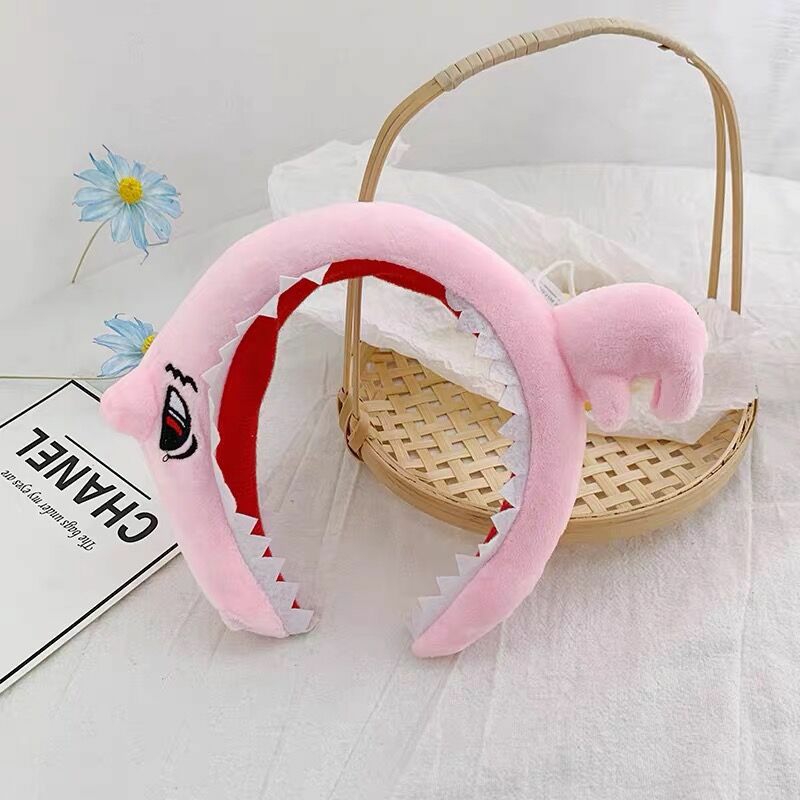 Hair hoop, headband, big animal head dinosaur hair band