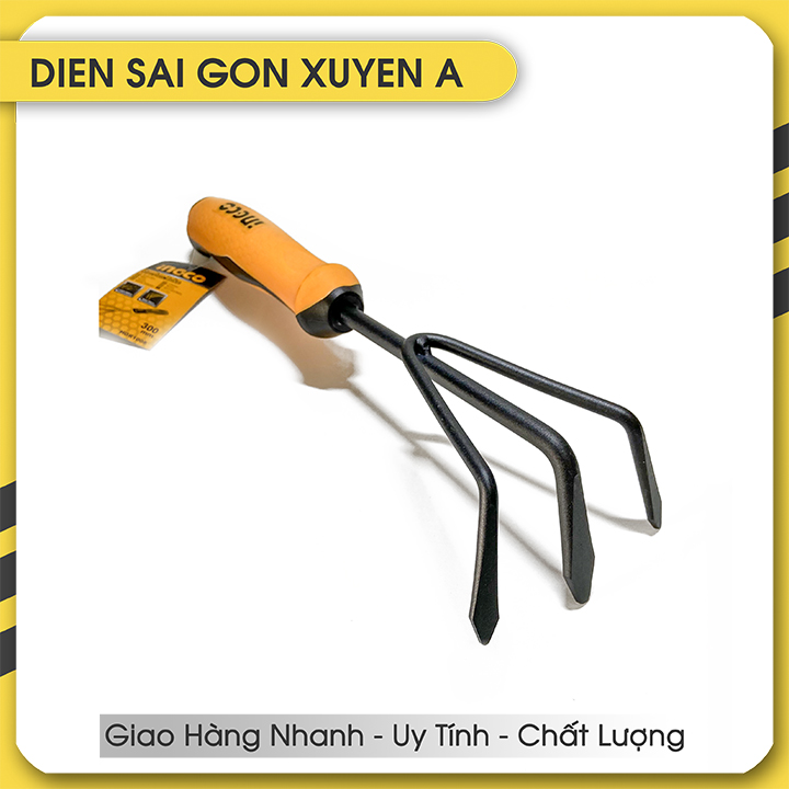 Cây cào đất làm vườn trồng cây 300mm INGCO HGR1008