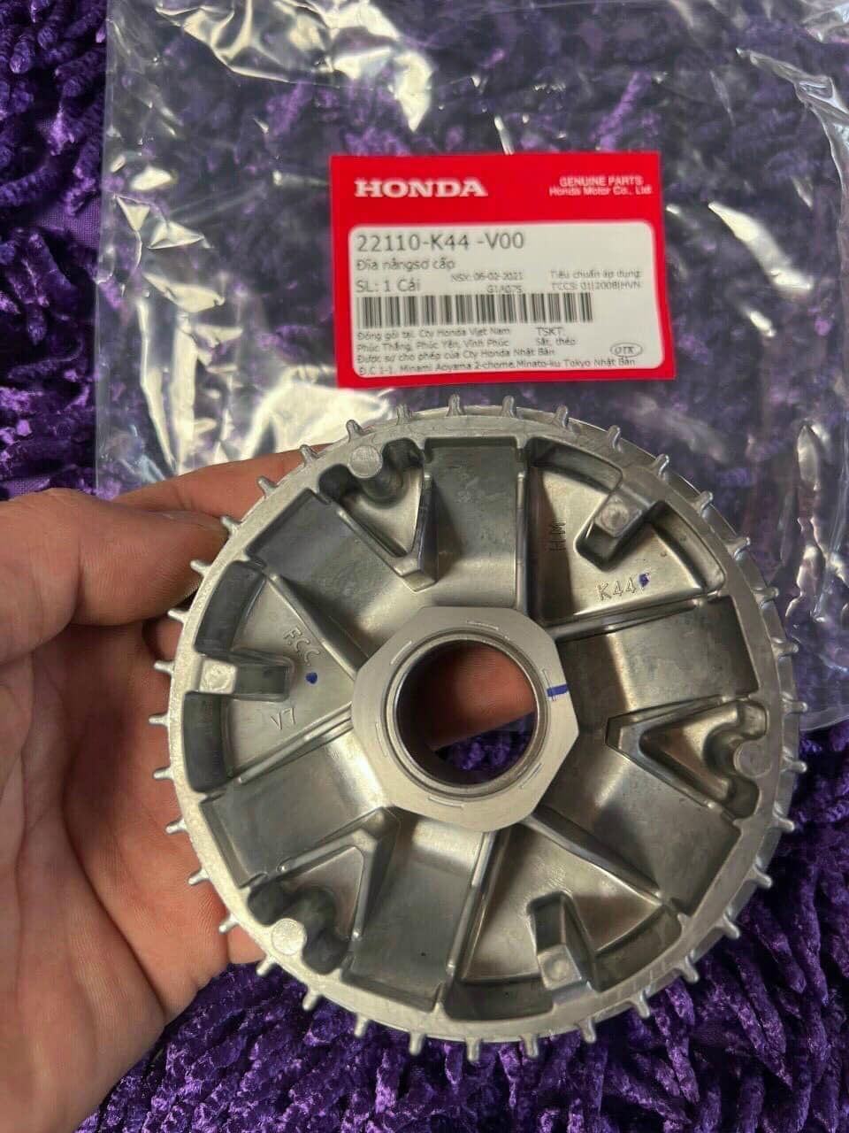 Chén bi và cánh quạt xe máy Vision mã K44 hàng chính hãng Trường Thành Tools