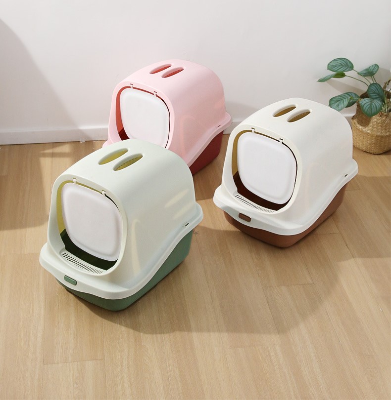 Nhà vệ sinh mèo hình trụ cho mèo - T3 PETS SHOP