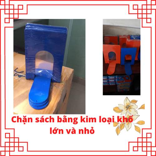 Combo 2 cái Chặn Sách Kim Loại ( 2 cái / bộ)