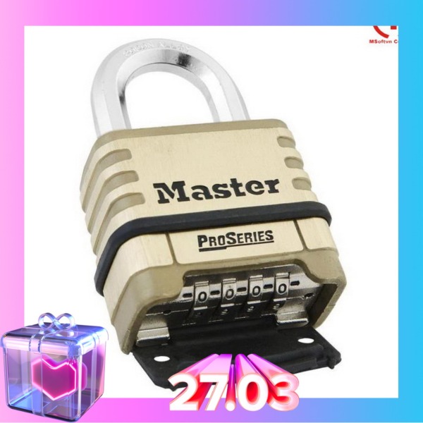 Khóa số chống cắt Master Lock 1175 D
