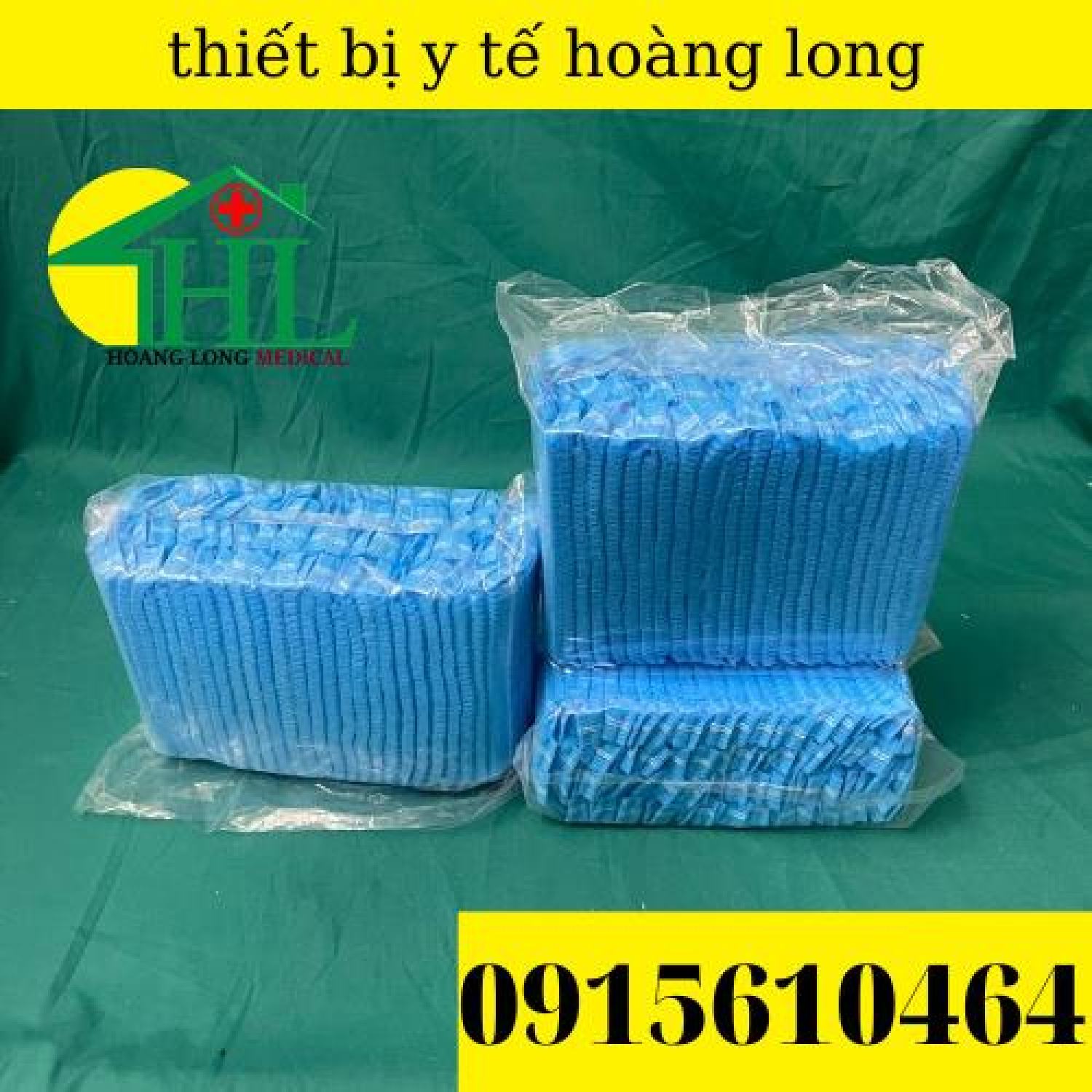 Nón Con Sâu - Mũ Giấy Y Tế Con Sâu [Bịch 100 Cái]